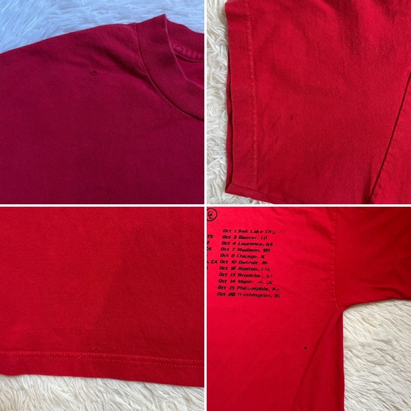 Vintage Jaguars Run this town red tee - Picture 5 of 17